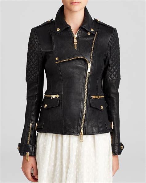 burberry remington leather jacket|Burberry cashmere jacket.